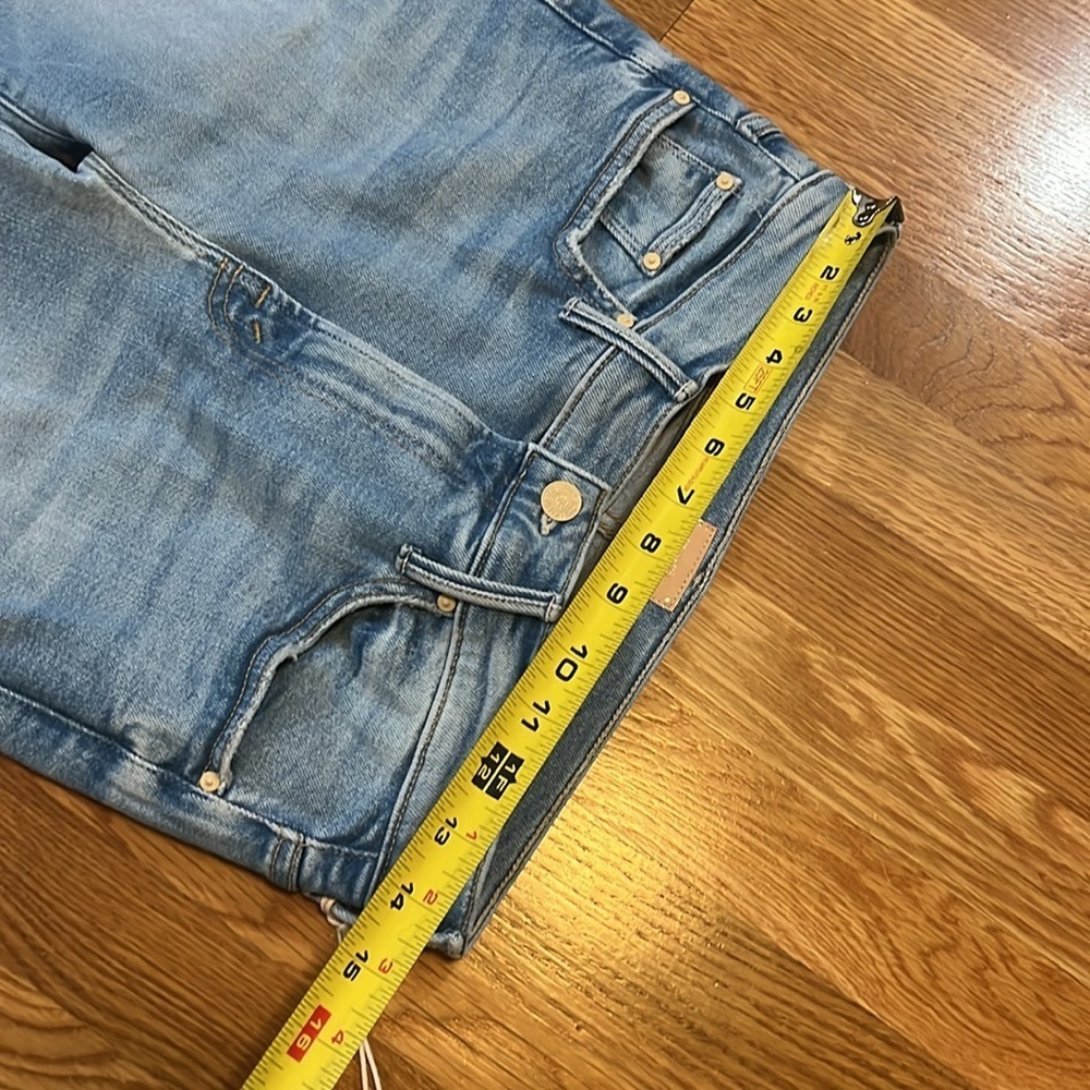 MOTHER The Insider Crop Step Fray Size 29 NWT - Picture 7 of 15